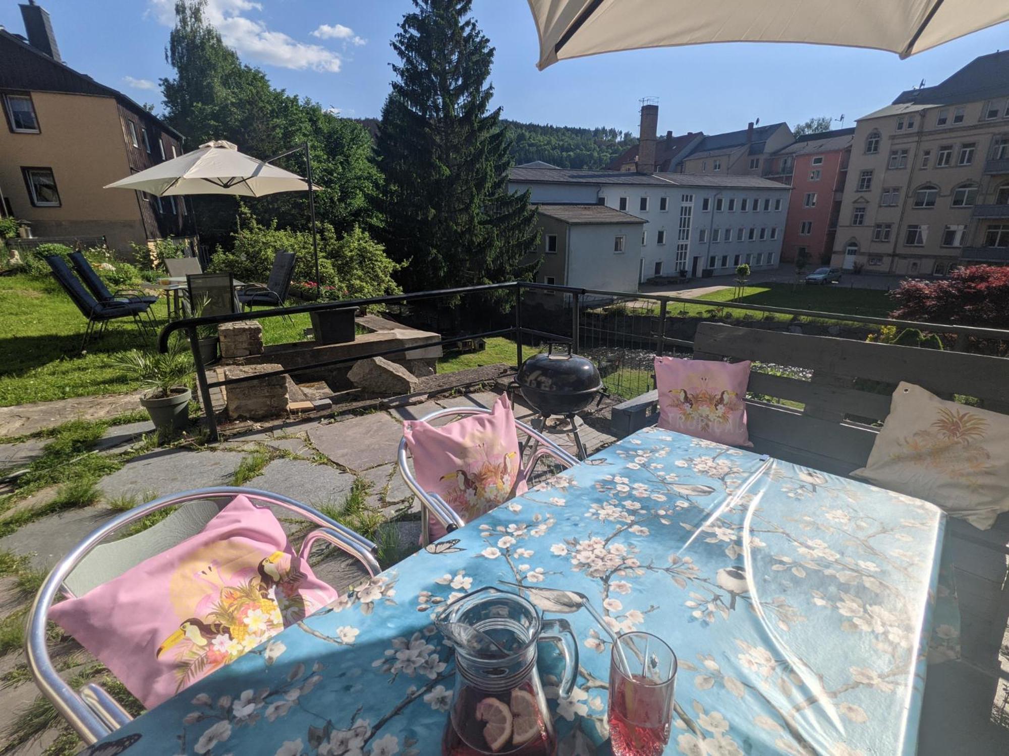 Hw3 - Urlaubsmagie - Helle, Grosse Wohnung Mit Pool Sebnitz Exterior foto