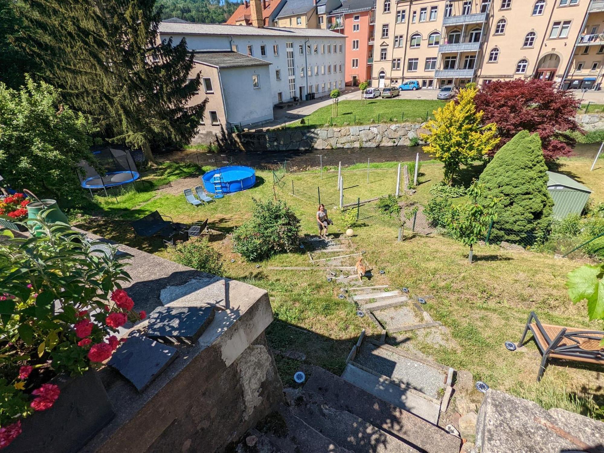 Hw3 - Urlaubsmagie - Helle, Grosse Wohnung Mit Pool Sebnitz Exterior foto